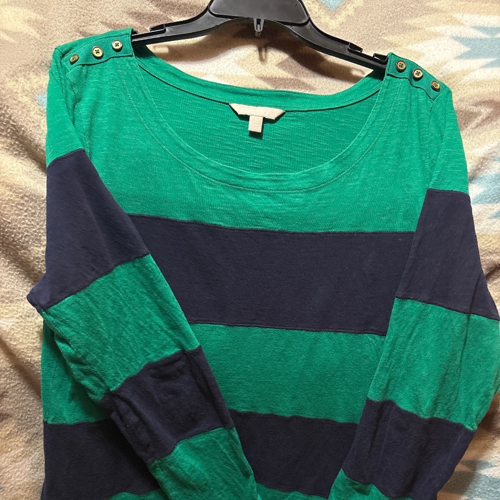 Banana Republic casual crew neck long sleeve T shirt